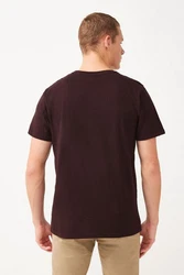 Next Essential T-Shirt mit Rundhalsausschnitt Bordeaux/Dunkelrot/Lila/Dunkelbraun