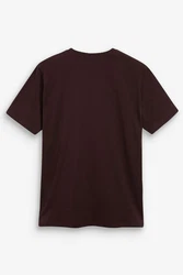 Next Essential T-Shirt mit Rundhalsausschnitt Bordeaux/Dunkelrot/Lila/Dunkelbraun
