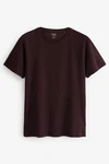 Next Essential T-Shirt mit Rundhalsausschnitt Bordeaux/Dunkelrot/Lila/Dunkelbraun