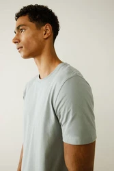 Next Essential T-Shirt mit Rundhalsausschnitt Grün/Dunkelgrün/Hellgrün/Grau/Hellgrau/Khaki