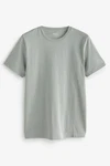 Next Essential T-Shirt mit Rundhalsausschnitt Grün/Dunkelgrün/Hellgrün/Grau/Hellgrau/Khaki Next Essential T-Shirt mit Rundhalsausschnitt Grün/Dunkelgrün/Hellgrün/Grau/Hellgrau/Khaki