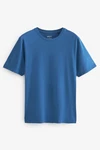 Next Essential T-Shirt mit Rundhalsausschnitt Blau/Dunkelblau/Hellblau Next Essential T-Shirt mit Rundhalsausschnitt Blau/Dunkelblau/Hellblau