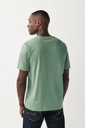 Next Essential T-Shirt mit Rundhalsausschnitt Dunkelgrün/Grün