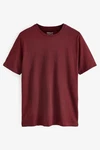 Next Essential T-Shirt mit Rundhalsausschnitt Dunkelrot/Bordeaux/Rot Next Essential T-Shirt mit Rundhalsausschnitt Dunkelrot/Bordeaux/Rot