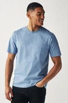 Next Essential T-Shirt mit Rundhalsausschnitt Blau/Hellblau