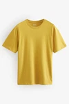 Next Essential T-Shirt mit Rundhalsausschnitt Gelb