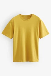 Next Essential T-Shirt mit Rundhalsausschnitt Gelb
