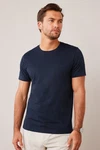 Next Essential T-Shirt mit Rundhalsausschnitt Dunkelblau