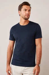 Bandeau-Bikini-Top Essential T-Shirt mit Rundhalsausschnitt (1-St)