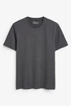 Next Essential T-Shirt mit Rundhalsausschnitt Dunkelgrau/Grau/Hellgrau