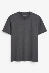 Next Essential T-Shirt mit Rundhalsausschnitt Dunkelgrau/Grau/Hellgrau