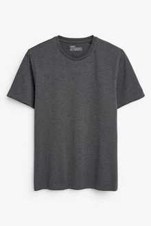 Next Essential T-Shirt mit Rundhalsausschnitt Dunkelgrau/Grau/Hellgrau
