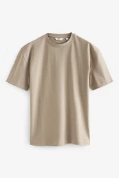T-Shirt T-Shirt aus schwerem Stoff (1-tlg)