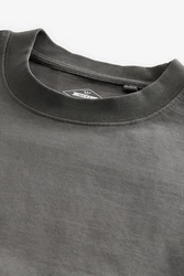 Next T-Shirt aus schwerem Stoff Dunkelgrau/Grau/Hellgrau