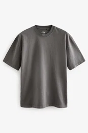 T-Shirt T-Shirt aus schwerem Stoff (1-tlg)