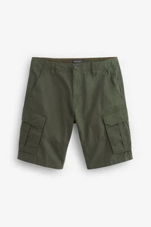 Next Cargoshorts Dunkelgrün/Khaki/Grün Next Cargoshorts Dunkelgrün/Khaki/Grün