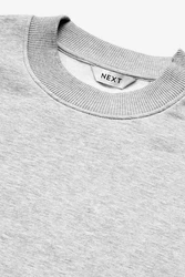 Next Sweatshirt mit Rundhalsausschnitt Dunkelgrau/Grau/Hellgrau/Schwarz
