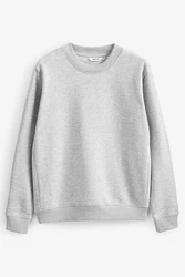 Next Sweatshirt mit Rundhalsausschnitt Dunkelgrau/Grau/Hellgrau/Schwarz