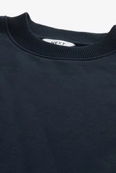 Next Sweatshirt mit Rundhalsausschnitt Dunkelblau/Blau