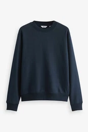 Sweatshirt Sweatshirt mit Rundhalsausschnitt (1-tlg)