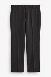 Next Stretch-Hose mit schlichter Vorderseite (1-tlg) Dunkelgrau/Schwarz/Grau/Khaki