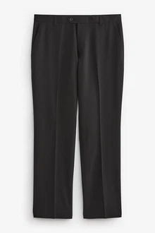 Next Stretch-Hose mit schlichter Vorderseite (1-tlg) Dunkelgrau/Schwarz/Grau/Khaki