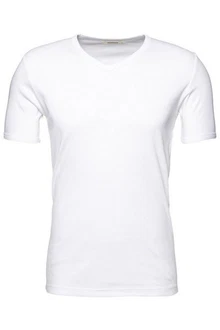 wunderwerk V-Shirt V-neck rib-tee Weiß/Creme wunderwerk V-Shirt V-neck rib-tee Weiß/Creme