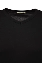 wunderwerk V-Shirt V-neck rib-tee  Schwarz