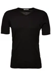 wunderwerk V-Shirt V-neck rib-tee  Schwarz