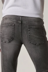 Next Essential Jeans Skinny Fit Hellgrau/Dunkelgrau/Grau