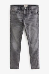 Bandeau-Bikini-Top Skinny Fit Essential Jeans mit Stretch (1-St)