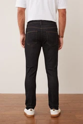 Next Essential Jeans Skinny Fit Schwarz/Dunkelgrün/Khaki