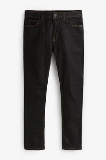 Next Essential Jeans Skinny Fit Schwarz/Dunkelgrün/Khaki