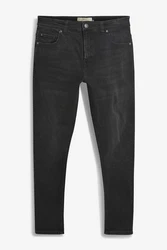 Next Essential Jeans Skinny Fit Schwarz/Dunkelgrau/Grau