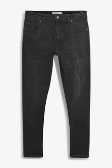 Next Essential Jeans Skinny Fit Schwarz/Dunkelgrau/Grau