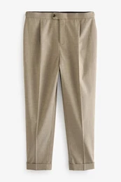 Anzughose Slim Fit Anzughose mit Streifen (1-tlg)