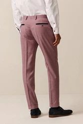 Next Anzughose Skinny-Fit Rosa/Lila