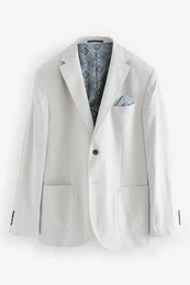 Leinensakko Blazer aus Leinengemisch (1-tlg)