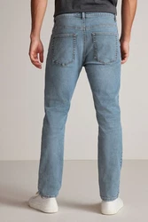 Next Slim Fit Stretch Jeans Blau/Hellblau/Grau