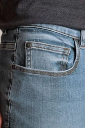 Next Slim Fit Stretch Jeans Blau/Hellblau/Grau
