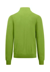 Fynch-Hatton Strickjacke Cardigan-Zip Grün/Neonfarben