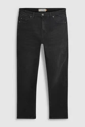 Next Straight-Jeans Essential Stretch-Jeans im Straight Fit Dunkelgrau/Schwarz/Grau/Khaki