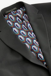 Next Baukastensakko Motion Flex Stretch Slim Fit Anzugsakko Dunkelgrün/Dunkelgrau/Grau/Khaki