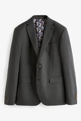 Next Baukastensakko Motion Flex Stretch Slim Fit Anzugsakko Dunkelgrün/Dunkelgrau/Grau/Khaki