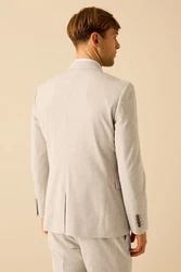 Next Baukastensakko Motion Flex Stretch Slim Fit Anzugsakko Khaki/Beige/Braun