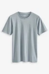 Next Slim Fit Rundhals-T-Shirt Blau/Hellblau/Grau Next Slim Fit Rundhals-T-Shirt Blau/Hellblau/Grau