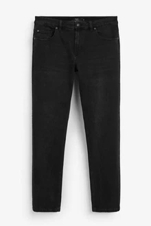 Next Slim-fit Jeans Essential Slim Fit Jeans Schwarz/Dunkelgrau/Grau