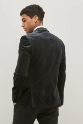 Next Sakko Zweireihiger Blazer Schwarz