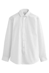 Next Langarmhemd Pflegeleichtes Slim-Fit Hemd 