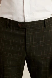 Next Anzughose Anzug Slim Fit Dunkelgrün/Grün/Bordeaux/Khaki